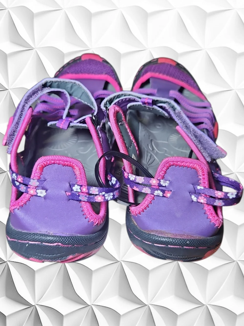​Jambu KD Girls All Terra Water‎ Ready Sandals Purple Pink Size 4M